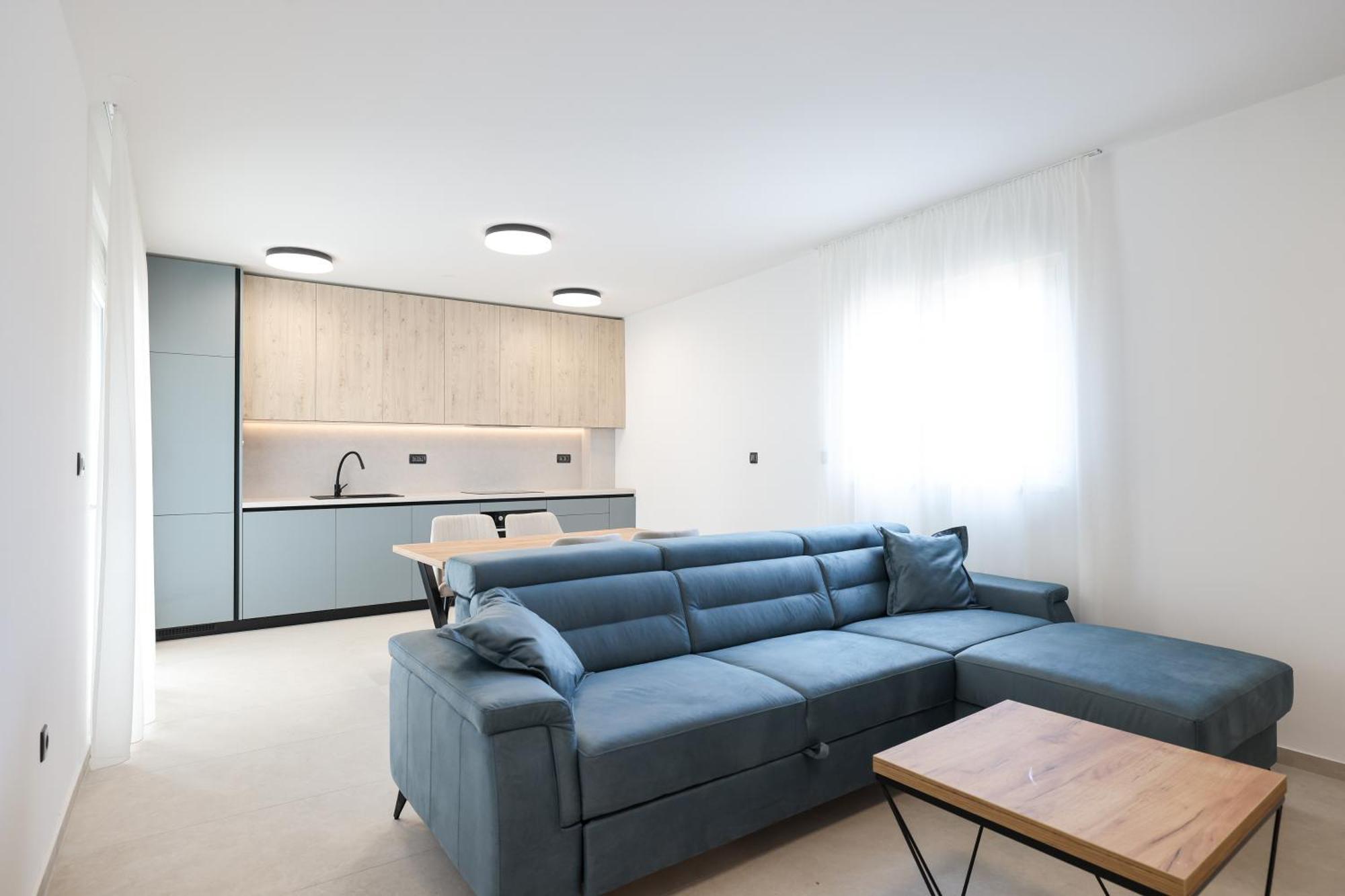 Deluxe Apartments Privlaka On The Sand الغرفة الصورة