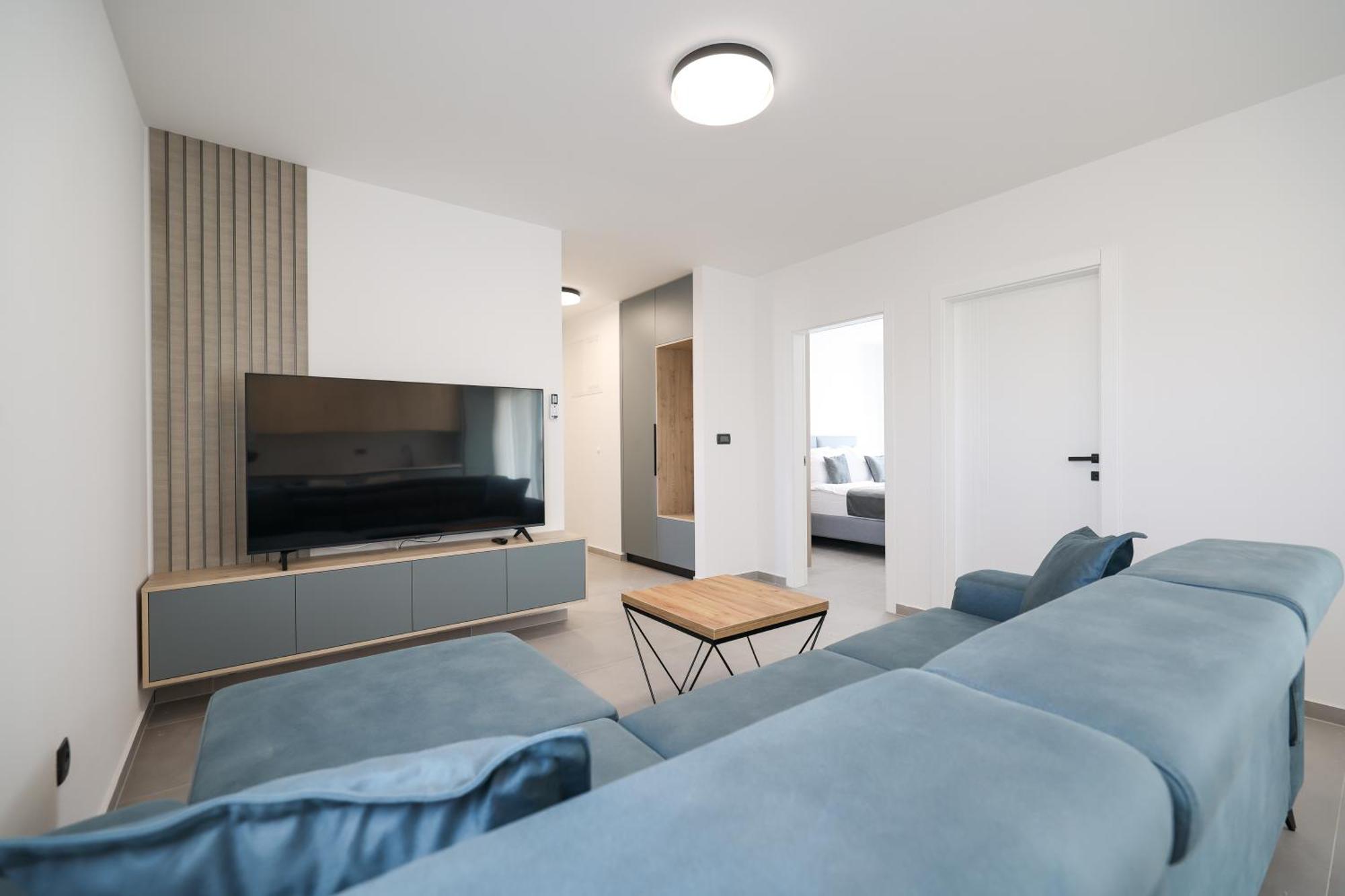 Deluxe Apartments Privlaka On The Sand الغرفة الصورة