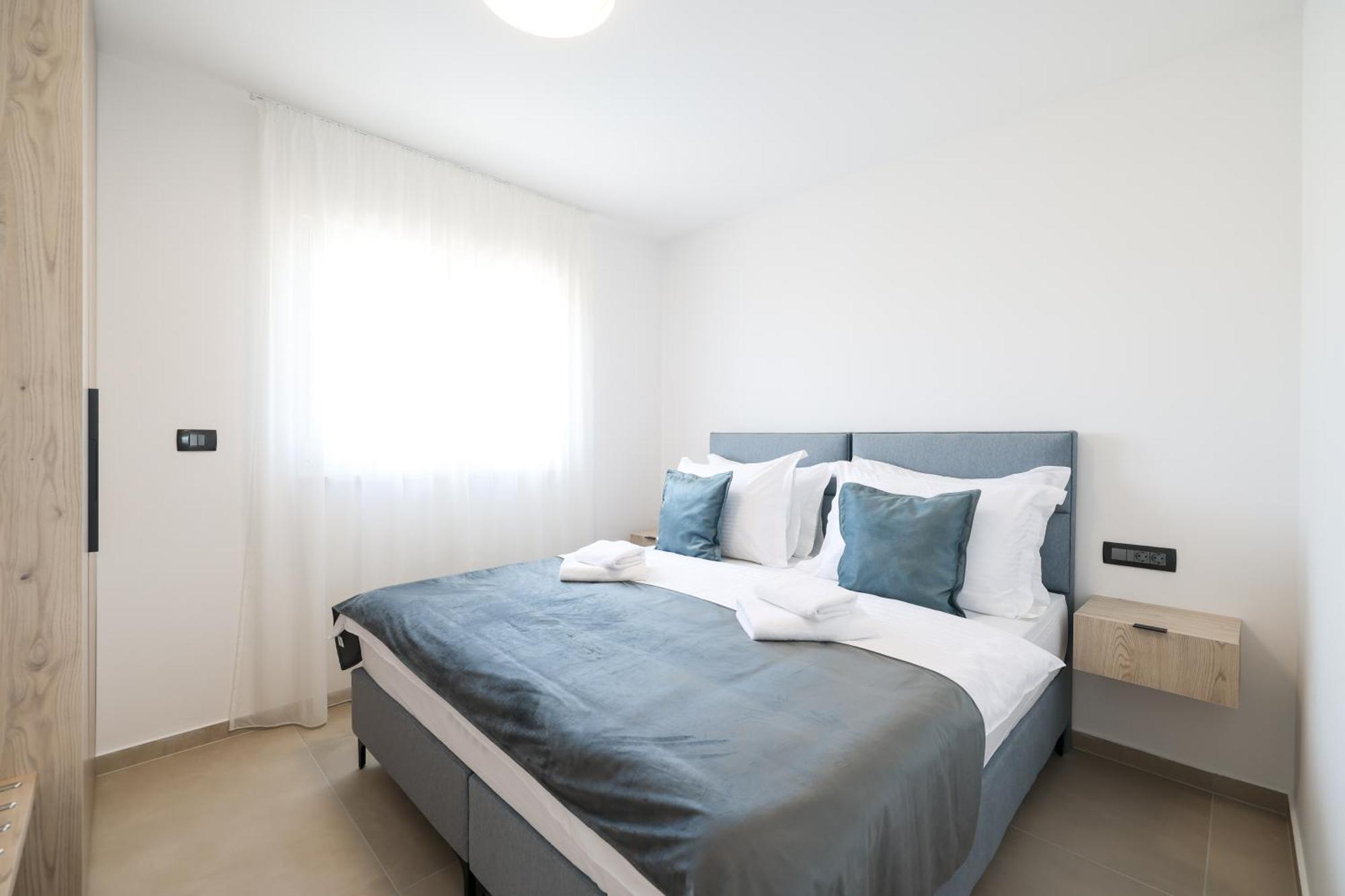 Deluxe Apartments Privlaka On The Sand الغرفة الصورة